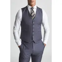 Reiss Hiked Waistcoats — Blue Maat: 44 | Gilets Outlet | Heren | Grijs
