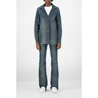 Daily Paper Vintage Blue Kenna Shirt Maat: S | Spijkerjassen Outlet | Dames | Blauw