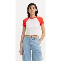 Levi's Oracle T-shirt Ecru Size: L | T-Shirts Outlet | Dames | Ecru