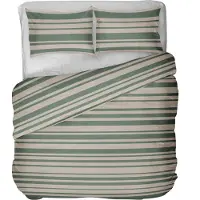 Kayori Dekbedovertrek Sora Olijfgroen Tencel-140 x 200 / 220 cm | 1-Persoons
