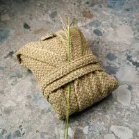 Kayori Kakeyu badjas - biologisch katoen - Maat S - groen