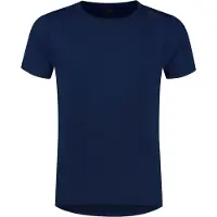 Rogelli Promo Sportshirt Heren - Hardloopshirt Korte Mouwen - Blauw - Maat 3XL