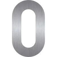 HDD pro Huisnummer Plat 0 Inox Plus