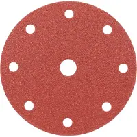 Kelfort Klitschuurschijf Rood K80 150 - 10 Stuks - 1524748