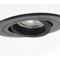 Ks Verlichting Inbouwspot Lune Rond matzwart