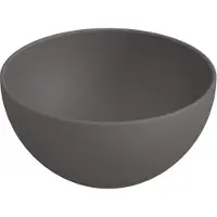 Boss & Wessing Waskom bws caadop rond 24 cm keramiek antraciet