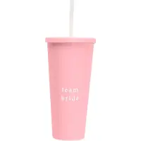 Ginger Ray - - Team Bride roze herbruikbare beker - 700 ml