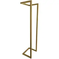 Boss & Wessing Handdoekrek BWS Saltes 95x25 Cm Geborsteld Messing