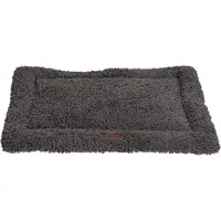 Animal Boulevard Curl Plush benchmat grijs XL