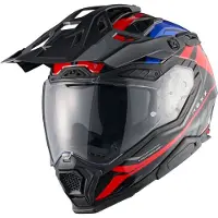 NEXX X.WED 3 Gobi Rood Blauw Adventure Integraalhelm Maat L