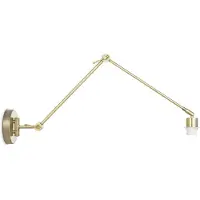 Home Sweet Home wandlamp Shift goud 60W