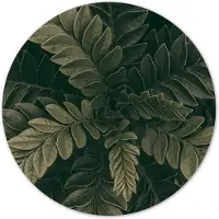 Label2X Muurcirkel greeny