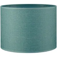 Home Sweet Home lampenkap Canvas 25 - turquoise