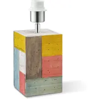 Home Sweet Home tafellamp Tora - gekleurd hout beachlook
