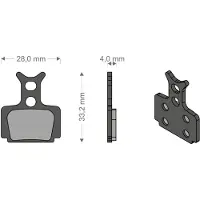 Brenta Ciclo T1 Racing/r1/mega/rx/cura Formula Gesinterde Remblokken