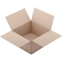 Cleverpack Verzenddoos CleverPack enkelgolf - 200x200x110mm bruin - 10 stuks