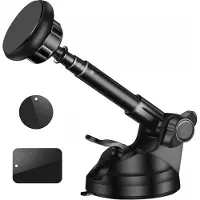 Ntech Magnetische Telefoonhouders Auto - Autohouder accessorices - GSM houder auto zuignap - Auto telefoonhouder Voor Raam en Dashboard -