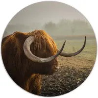 Label2X Muurcirkel bull