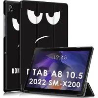 Ntech Samsung Galaxy Tab A8 Hoes Quote - Samsung Tab A8 hoesje (10.5 inch 2021) smart cover - Tab A8 hoes bookcase - hoes Samsung Tab A8 2021 - hoesje Samsung Galaxy Tab A8 2021