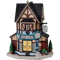 Lemax Hendron & Partners Barristers Caddington Village Collection 2024