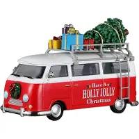 Lemax General Kerstdorpminiatuur Christmas Van (ski Busje) 5,4 X 11,9 X 7,8 Cm