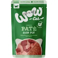 WOW Cat 12 x 125 g Adult Kip Pur kattenvoer nat