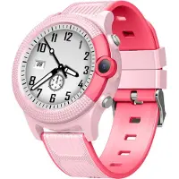 Wonlex Watcher VI touch 4G smartwatch - kinder GPS horloge - met camera - incl. SIM-kaart - roze