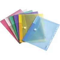 Tarifold collection Tarifold geperforeerde showtas geassorteerde kleuren 5 stuks