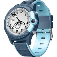 Wonlex Watcher VI touch 4G smartwatch - kinder GPS horloge - met camera - incl. SIM-kaart - blauw