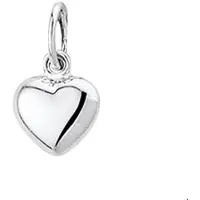 The Jewelry Collection Witgouden Hanger hart 4100479