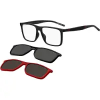 HUGO BOSS Zonnebril Hugo HG 1331/G/CS2 56/16/145 Zwart rood Cell. p. inj. monturen MAN HG 1331/G/CS2