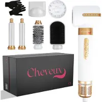 Cheveux 7-in-1 Airstyler PRO - Wit - Krultang - Fohnborstel -