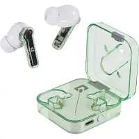 Tuniq Draadloze oortjes - Groen - Minimalistisch Design - Magnetische Docking