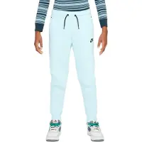 Nike Tech Fleece Sportswear Joggingbroek Kids Lichtblauw Zwart