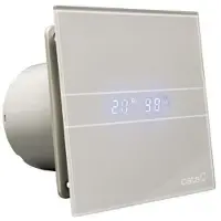 CATA Badkamer Ventilator E-100 GBTH Timer En Vochtsensor 100 mm 4W/8W Zilver