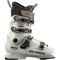Salomon - Dames skischoenen - S/Pro Supra 100 W Gw Gray Aurora/Black/Pinkgold Met voor Dames van Katoen - Maat 23/23,5 - Wit