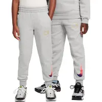 Nike CR7 Club Fleece Joggingbroek Kids Lichtgrijs Goud Donkerblauw Roze