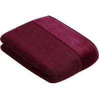 Vossen Douchelaken Pure Berry (67 x 140 cm) (Set van 2)