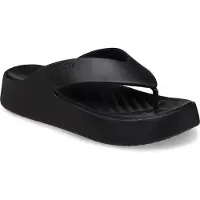 Crocs Teenslipper zwart