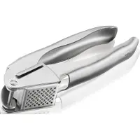 GEFU IMPRENSA Knoflookpers – RVS Knoflookpers – Ergonomische Greep – Vaatwasserbestendig