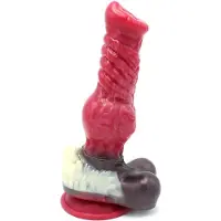 Kiotos Monstar - Amazing Dildo Beast 81 - Siliconen - Lengte 26 cm - Diameter 76 mm