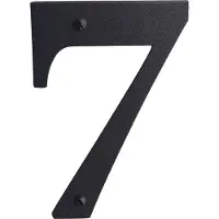 HDD pro Huisnummer 7 Retro Zwart