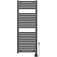 Boss & Wessing Elektrische radiator bws lara 118.5x45 cm smart wifi gunmetal