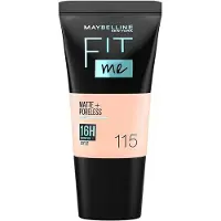 Maybelline Fit Me Tube Foundation Matte + Poreless 16H Oil Control SPF22 -115-
