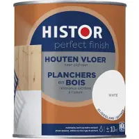 Histor Perfect Finish Houten Vloer Zijdeglans Wit 2.5L
