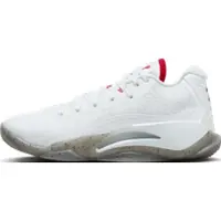 Jordan Zion 3 Wit Rood (GS) Basketbalschoen | 38.5