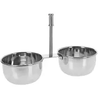 Excellent houseware Sauskom Excellent Houseware Dubbel Roestvrij staal (21 x 9 x 14,5 cm)