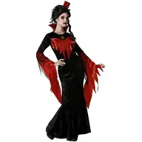 Atosa Vampire Woman Costume Rood M-L Kinderen