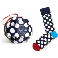 Happy socks 1-Pack Big Dot Sn Multi Katoen Happy Socks Gift Box Unisex | Maat 36-40