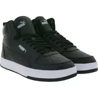 Puma Caven 2.0 Mid WTR sneakers, Zwart/Wit/Zilver, Maat 43